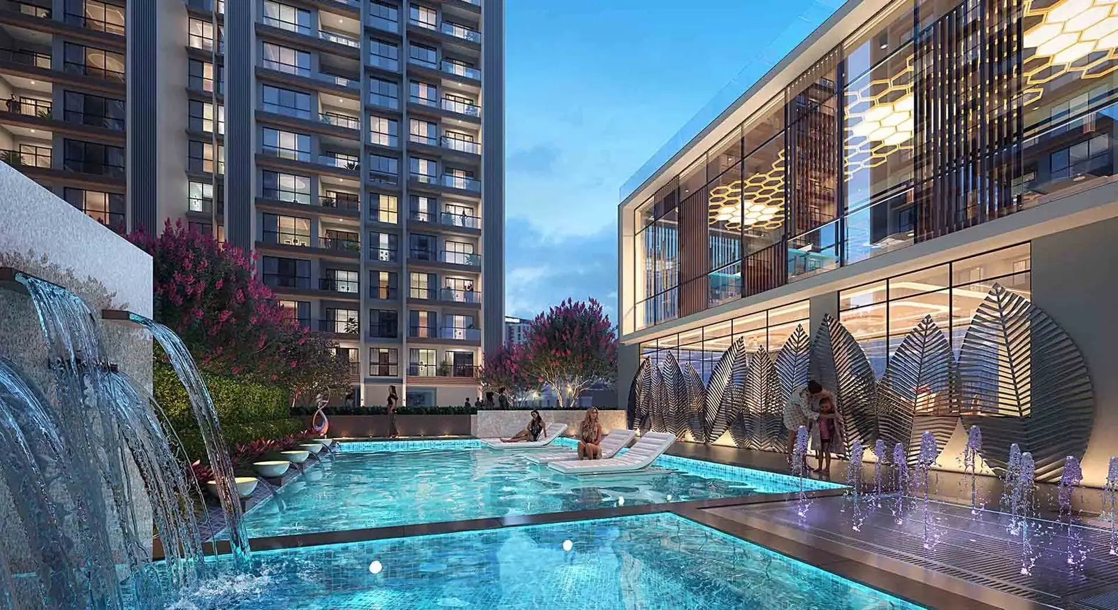 Ambrosia, Adani Shantigram – exterior view
