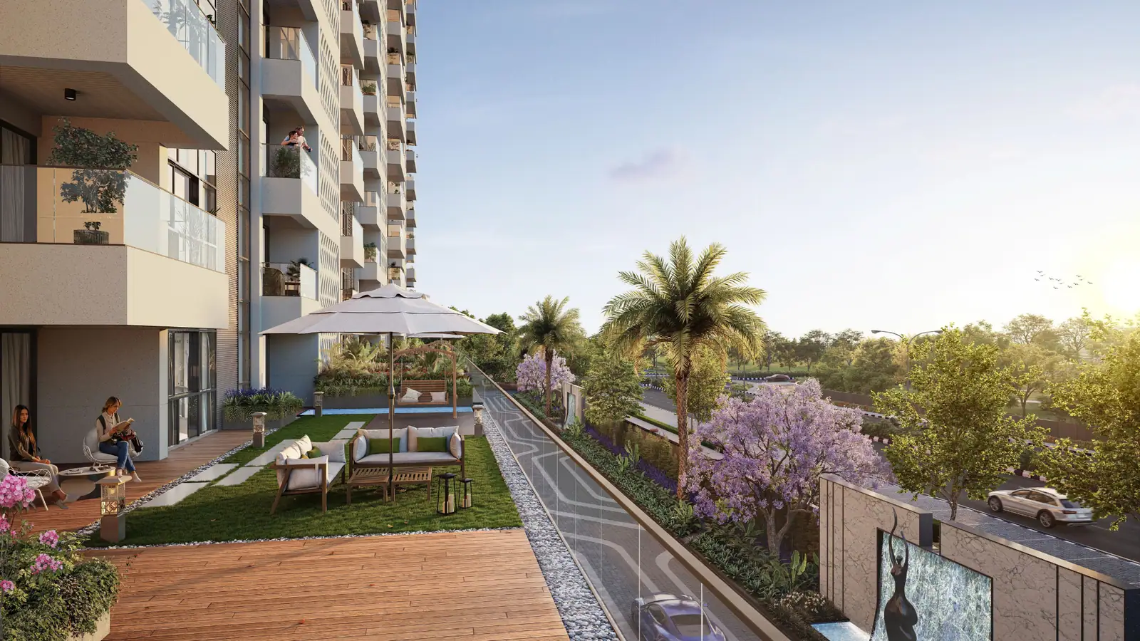 Belrosa, Adani Shantigram – exterior view