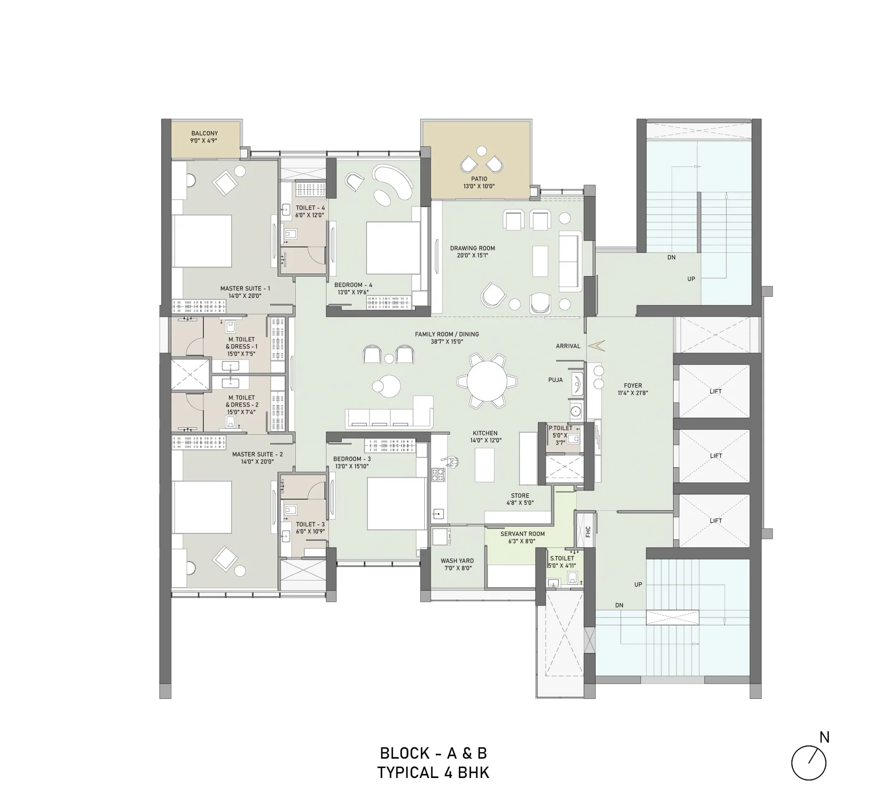 Belrosa floor plan preview
