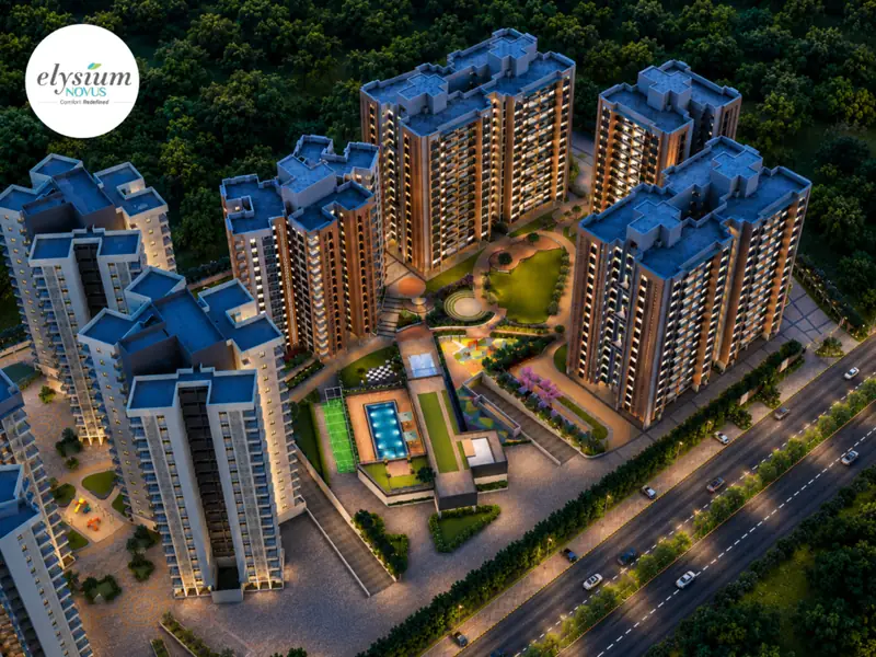 Elysium Novus, 2 & 3 BHK in Adani Shantigram