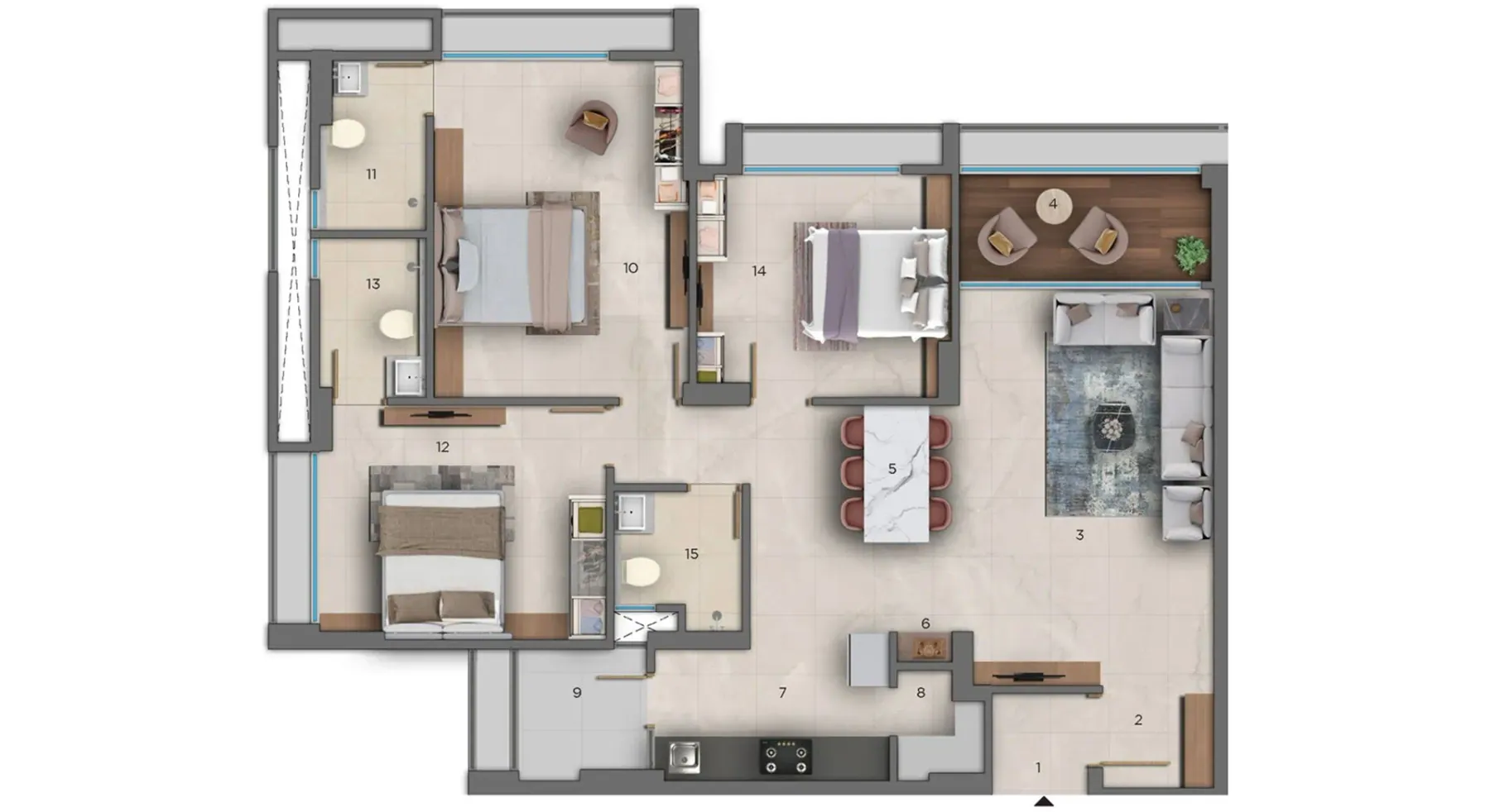 Embrace floor plan preview