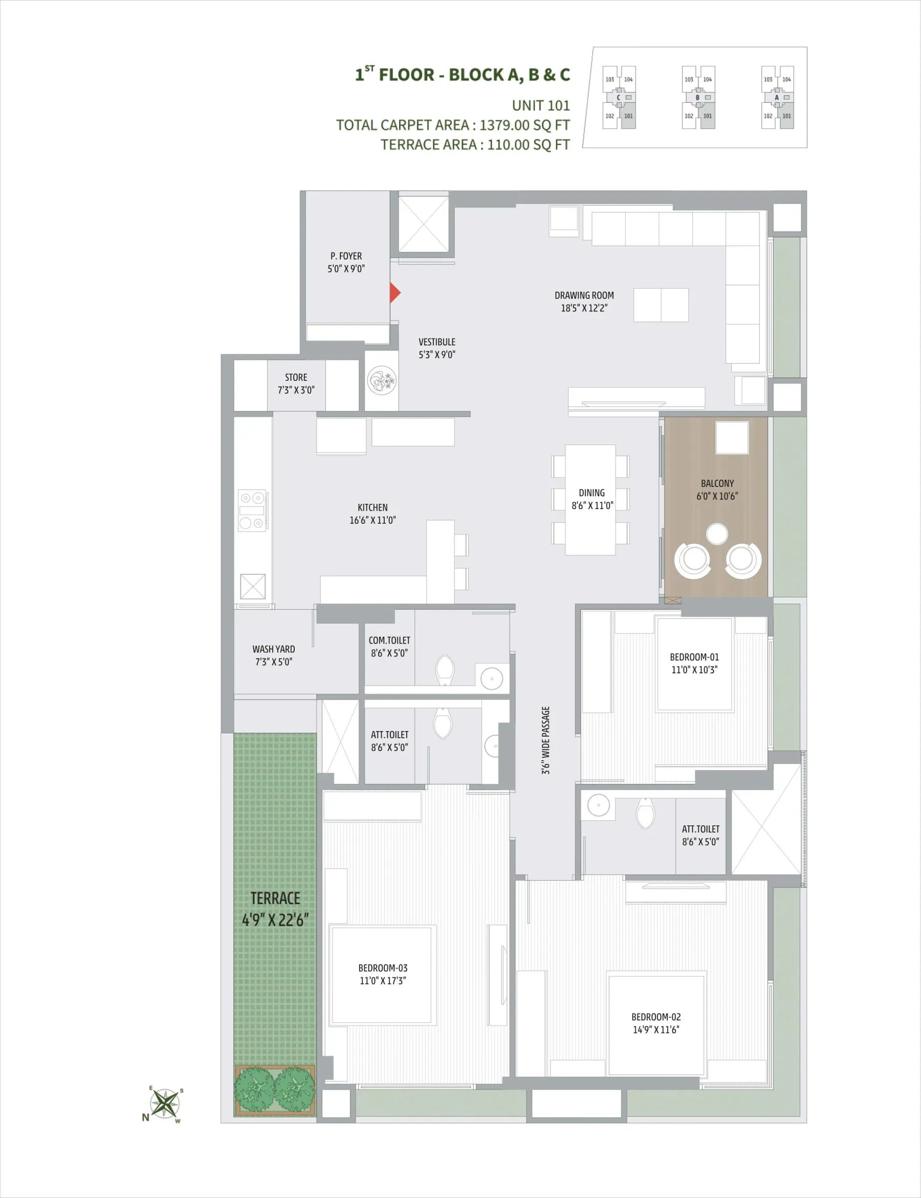 Greenfield floor plan preview
