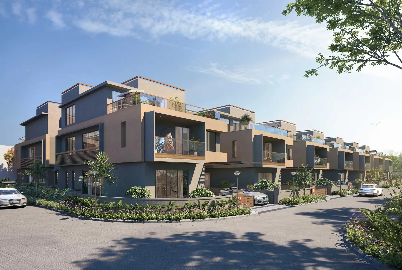 North Park, Adani Shantigram – exterior view