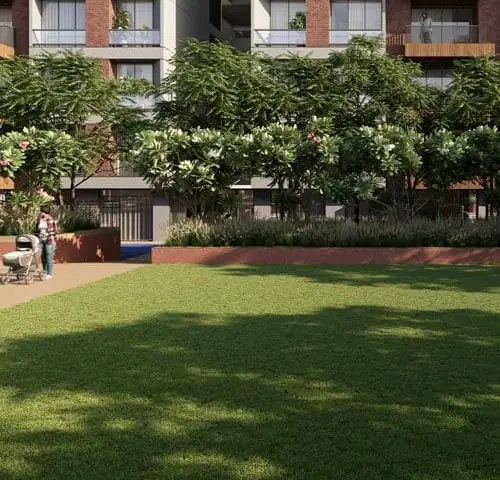 Lush Green Garden at Paarijat