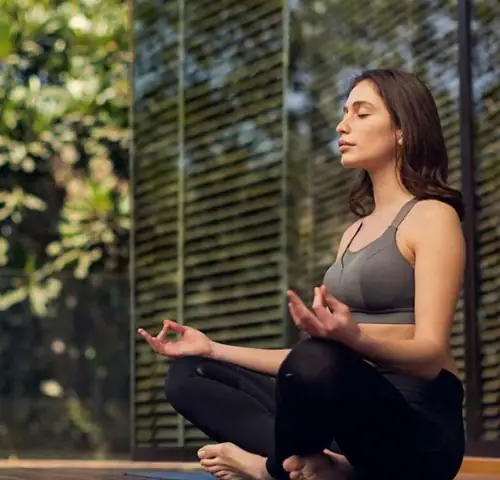 Yoga Deck at Shilp Skyline